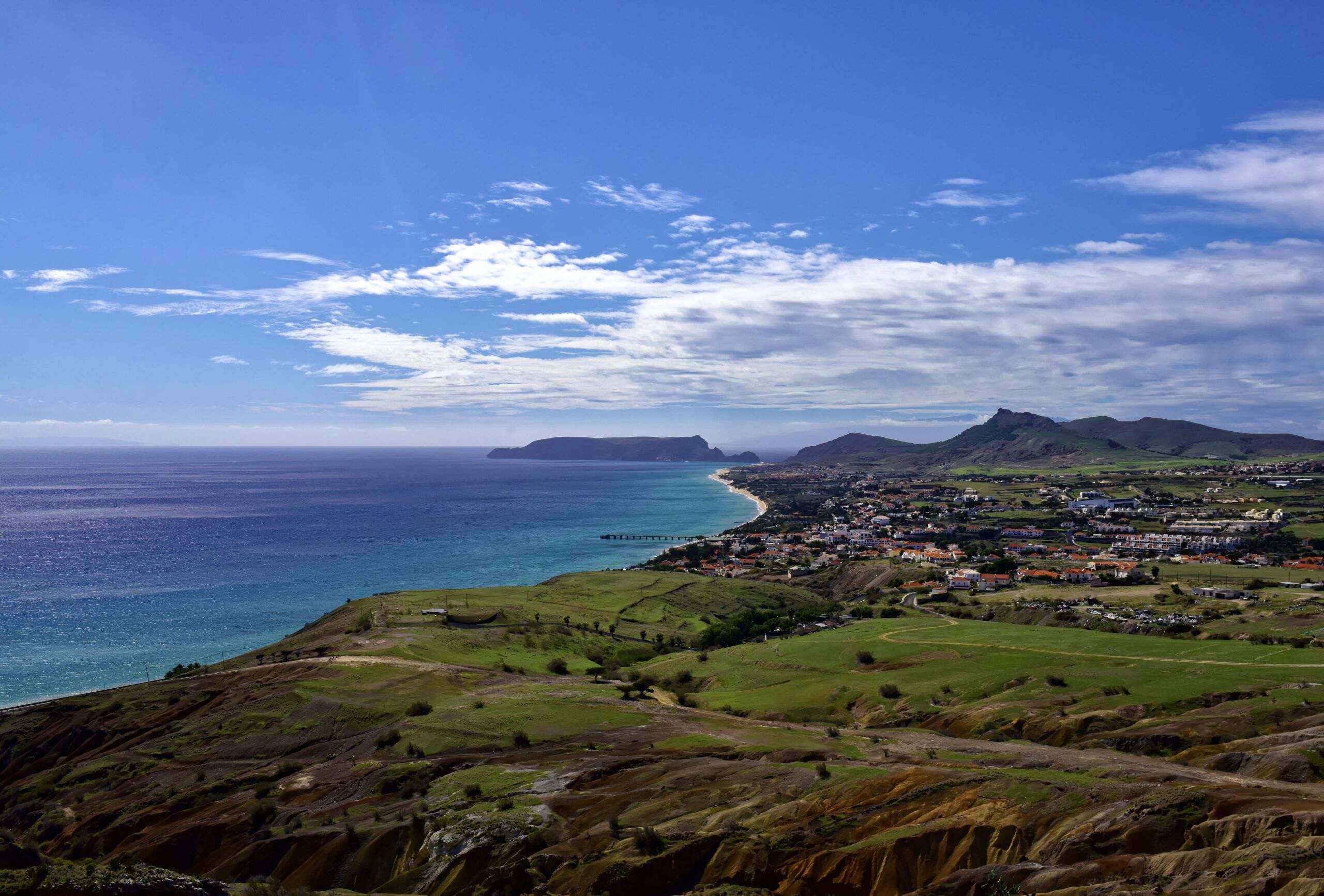 Paisagem da Ilha do Pestana Porto Santo All Inclusive, um hotel para famílias com tudo incluído em Porto Santo