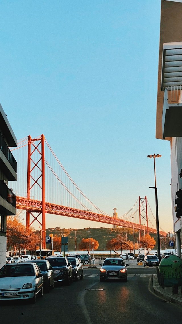 Ponte 25 de abril, em Lisboa