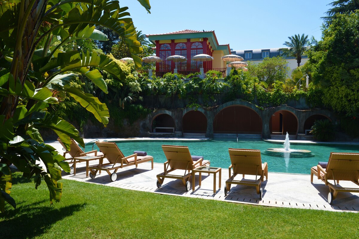 piscina Pestana Palace Lisboa - palácio em Lisboa