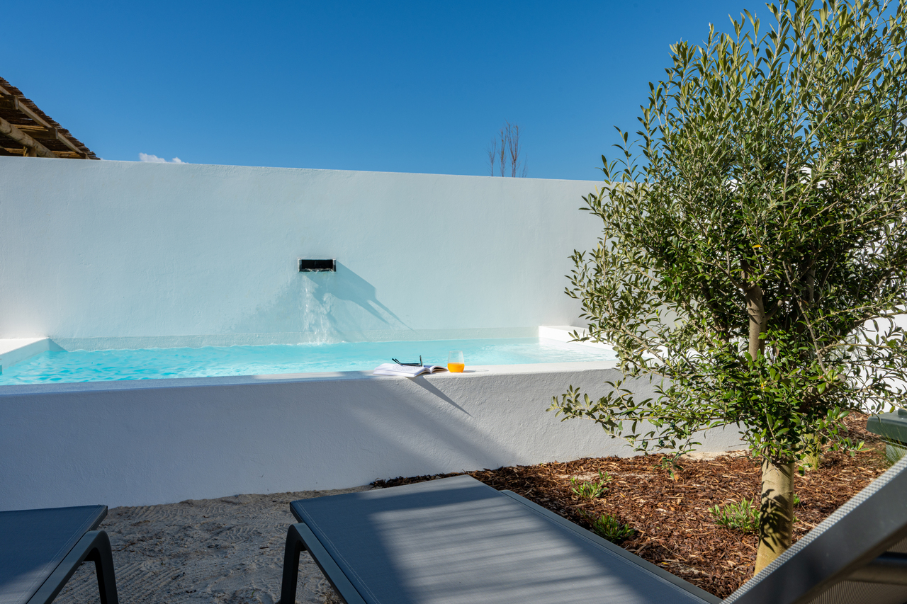 Piscina privada do Pestana comporta village residences, descubra estas Villas a 5 Minutos da Praia da Comporta