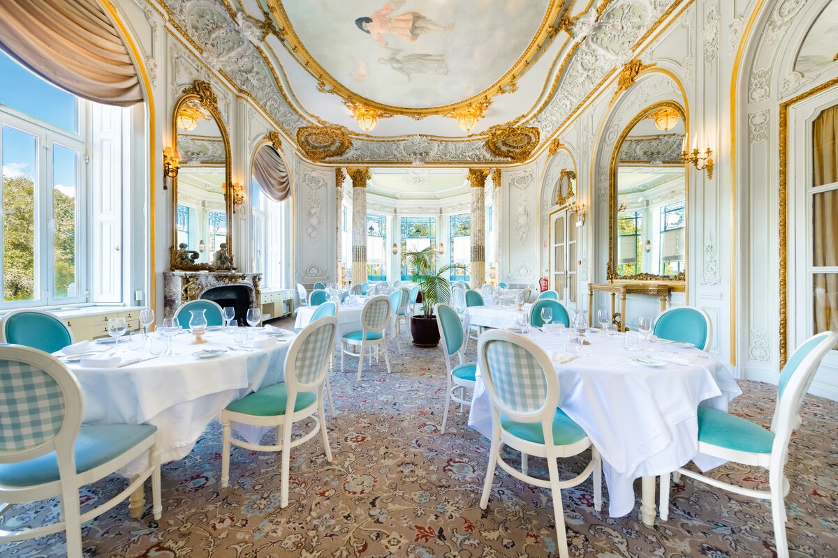 Restaurante do Pestana Palace Lisboa, um Hotel 5 Estrelas em Lisboa, com Spa e Piscina