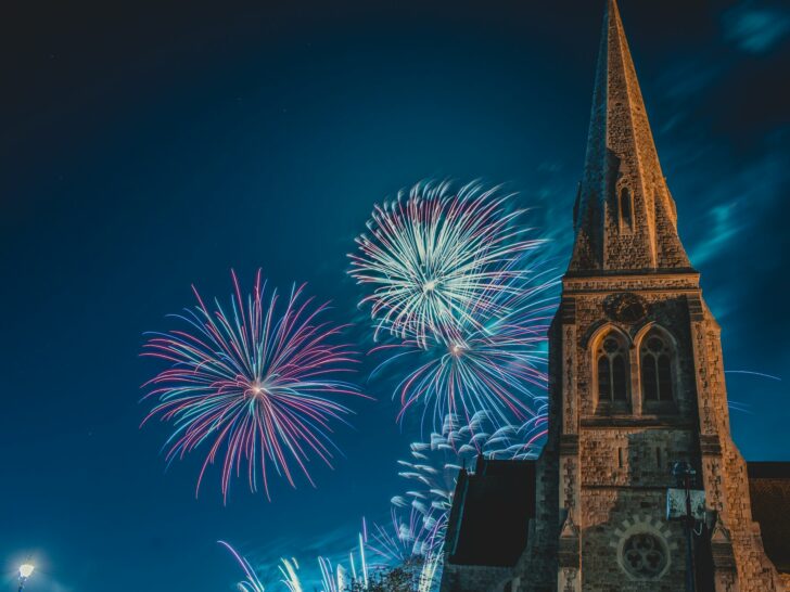 Fogo de artifício em Londres