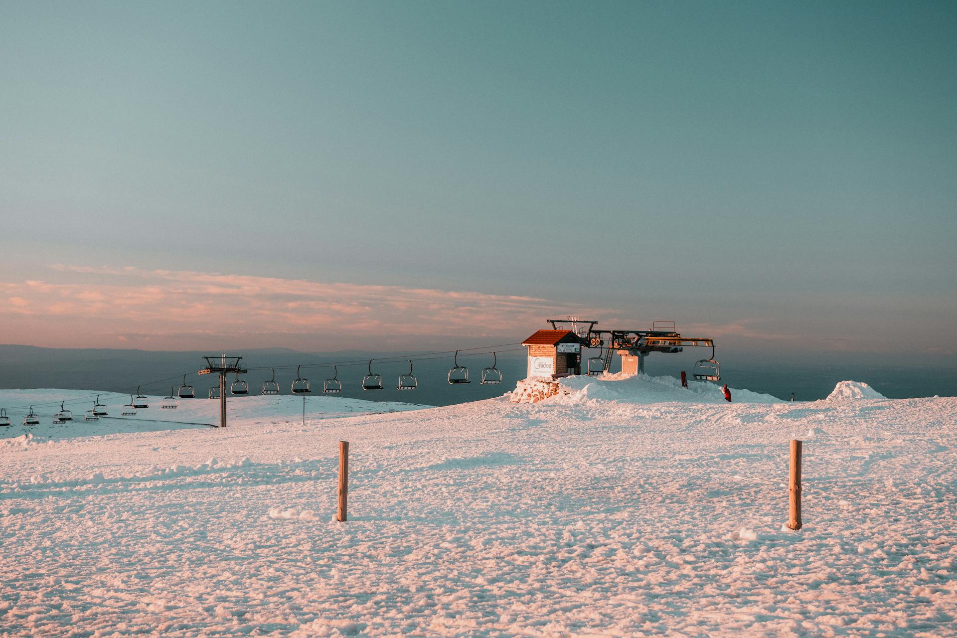Serra da Estrela com neve