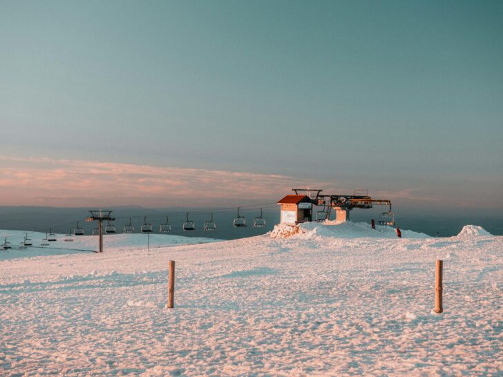 Serra da Estrela com neve